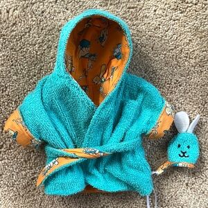 Muffy VanderBear Splish Splash Robe & Bat Mitt Outfit – The Bathtime Collection.